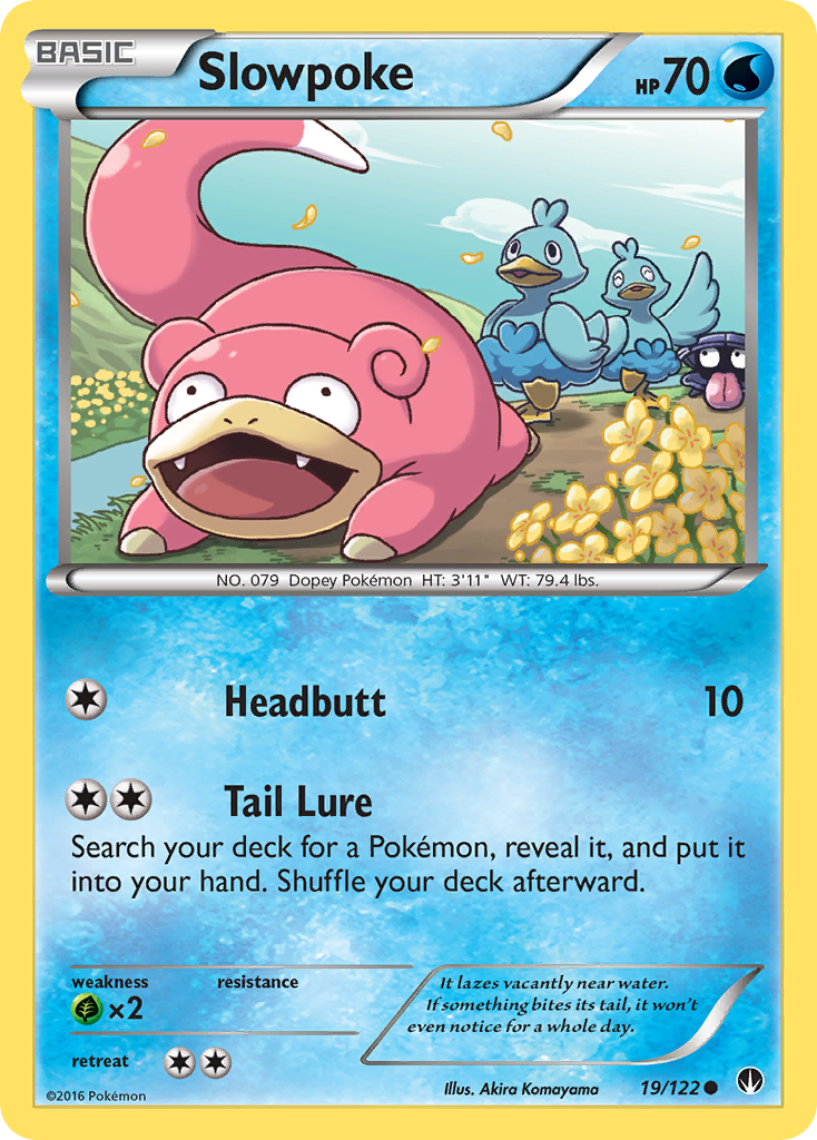 Slowpoke (19/122) [XY: BREAKpoint] | Dragon's Lair Comics and Fantasy Houston TX