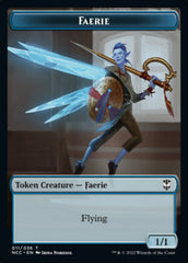 Faerie // Rogue Double-Sided Token [Streets of New Capenna Commander Tokens] | Dragon's Lair Comics and Fantasy Houston TX