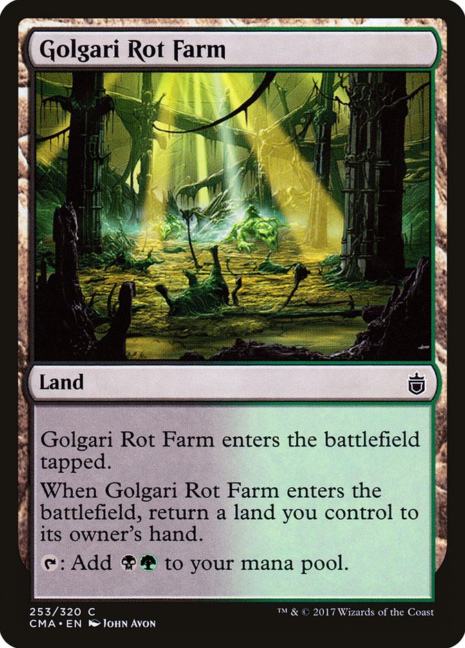 Golgari Rot Farm [Commander Anthology] | Dragon's Lair Comics and Fantasy Houston TX