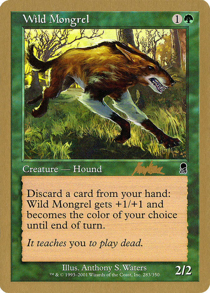 Wild Mongrel (Brian Kibler) [World Championship Decks 2002] | Dragon's Lair Comics and Fantasy Houston TX