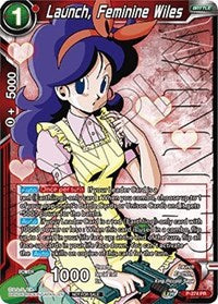 Launch, Feminine Wiles (Winner Stamped) (P-274) [Tournament Promotion Cards] | Dragon's Lair Comics and Fantasy Houston TX