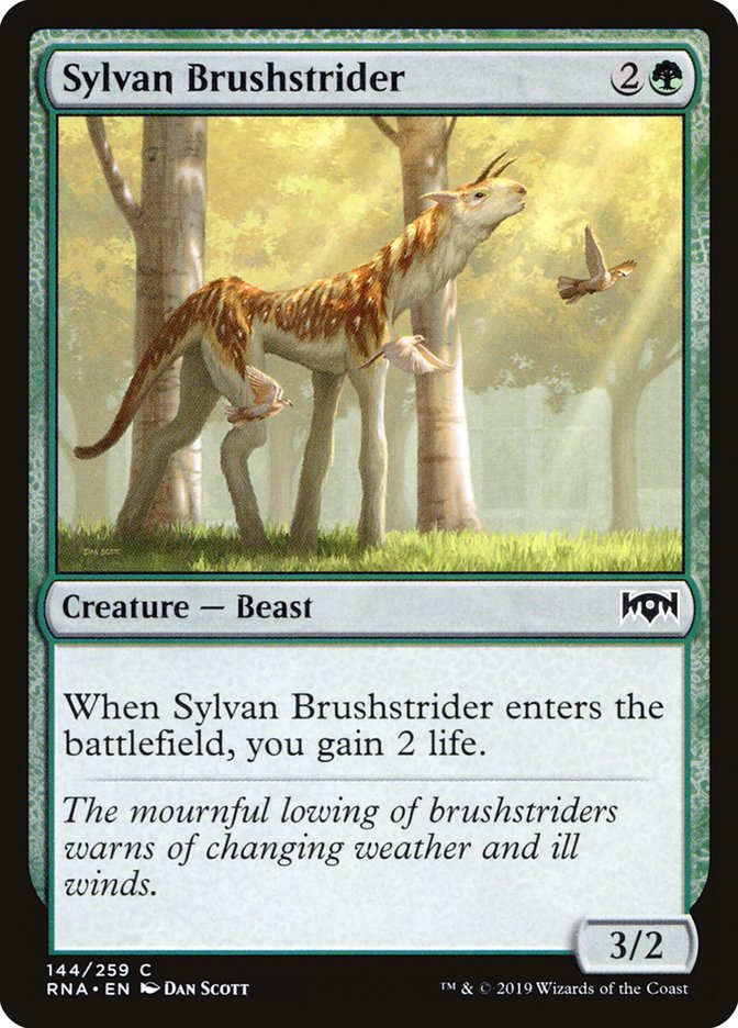 Sylvan Brushstrider [Ravnica Allegiance] | Dragon's Lair Comics and Fantasy Houston TX