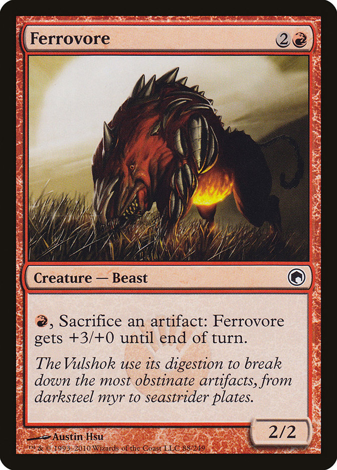 Ferrovore [Scars of Mirrodin] | Dragon's Lair Comics and Fantasy Houston TX