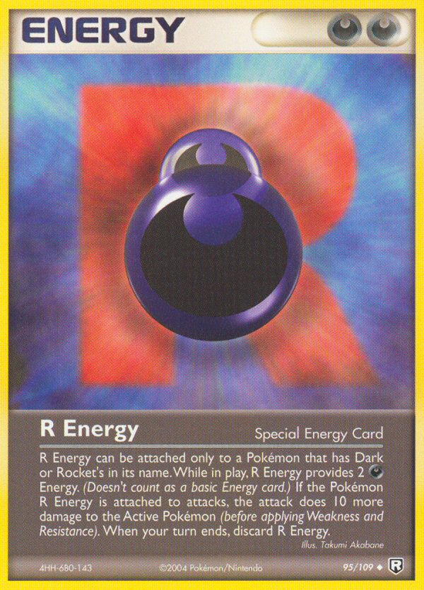 R Energy (95/109) [EX: Team Rocket Returns] | Dragon's Lair Comics and Fantasy Houston TX