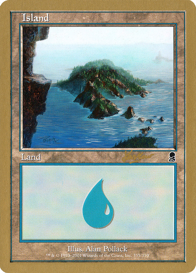 Island (shh335) (Sim Han How) [World Championship Decks 2002] | Dragon's Lair Comics and Fantasy Houston TX