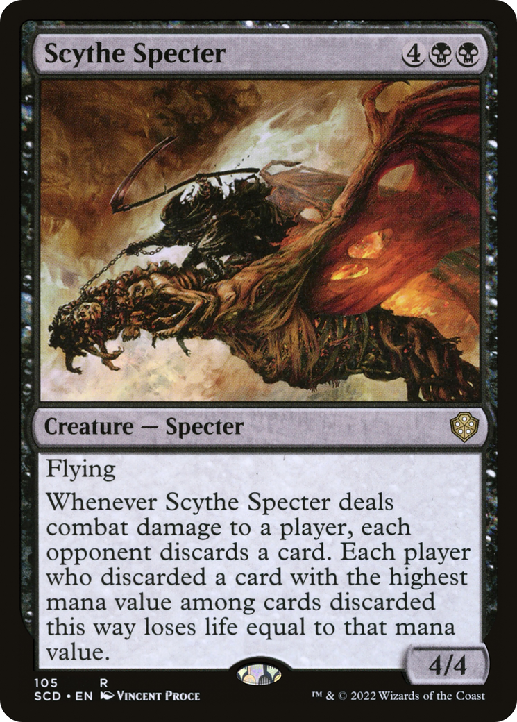 Scythe Specter [Starter Commander Decks] | Dragon's Lair Comics and Fantasy Houston TX