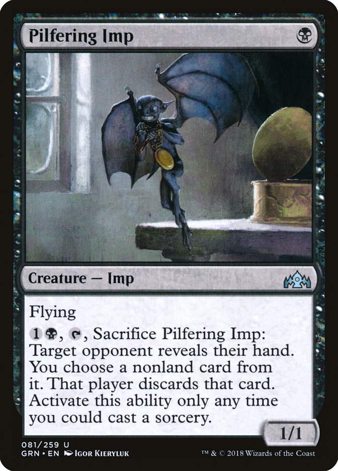 Pilfering Imp [Guilds of Ravnica] | Dragon's Lair Comics and Fantasy Houston TX