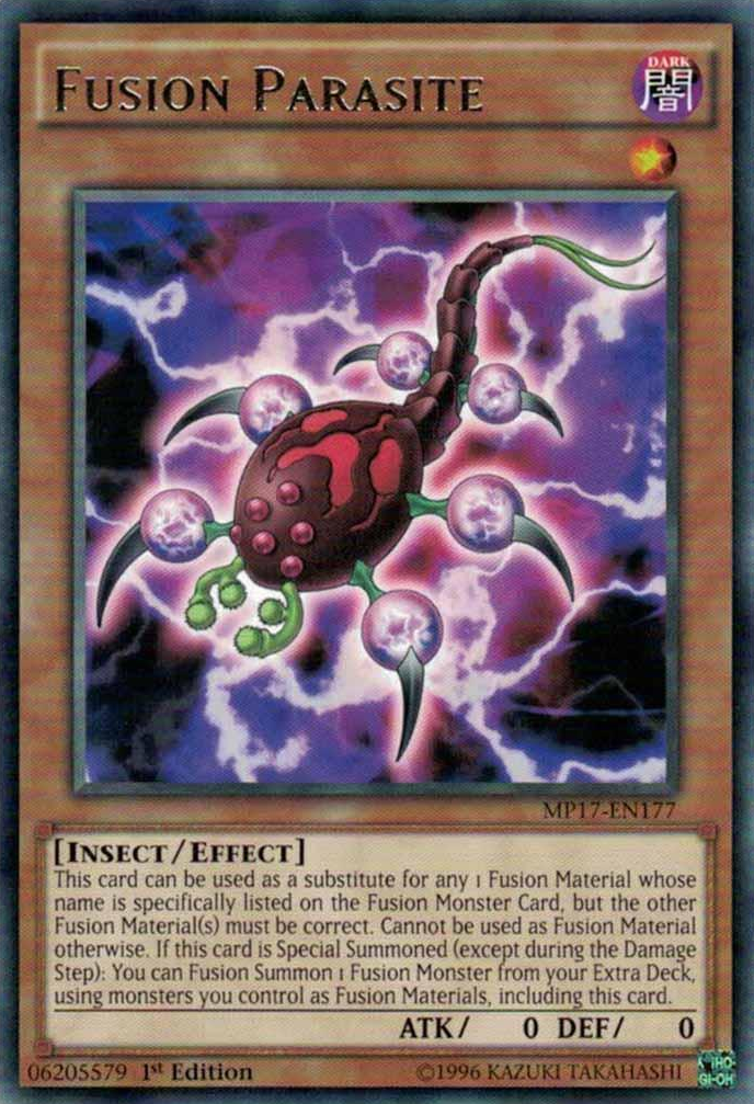 Fusion Parasite [MP17-EN177] Rare | Dragon's Lair Comics and Fantasy Houston TX