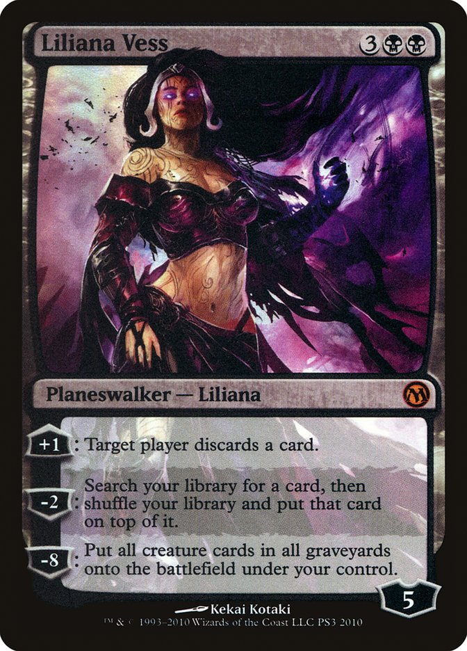 Liliana Vess (Duels of the Planeswalkers Promos) [Duels of the Planeswalkers Promos 2010] | Dragon's Lair Comics and Fantasy Houston TX