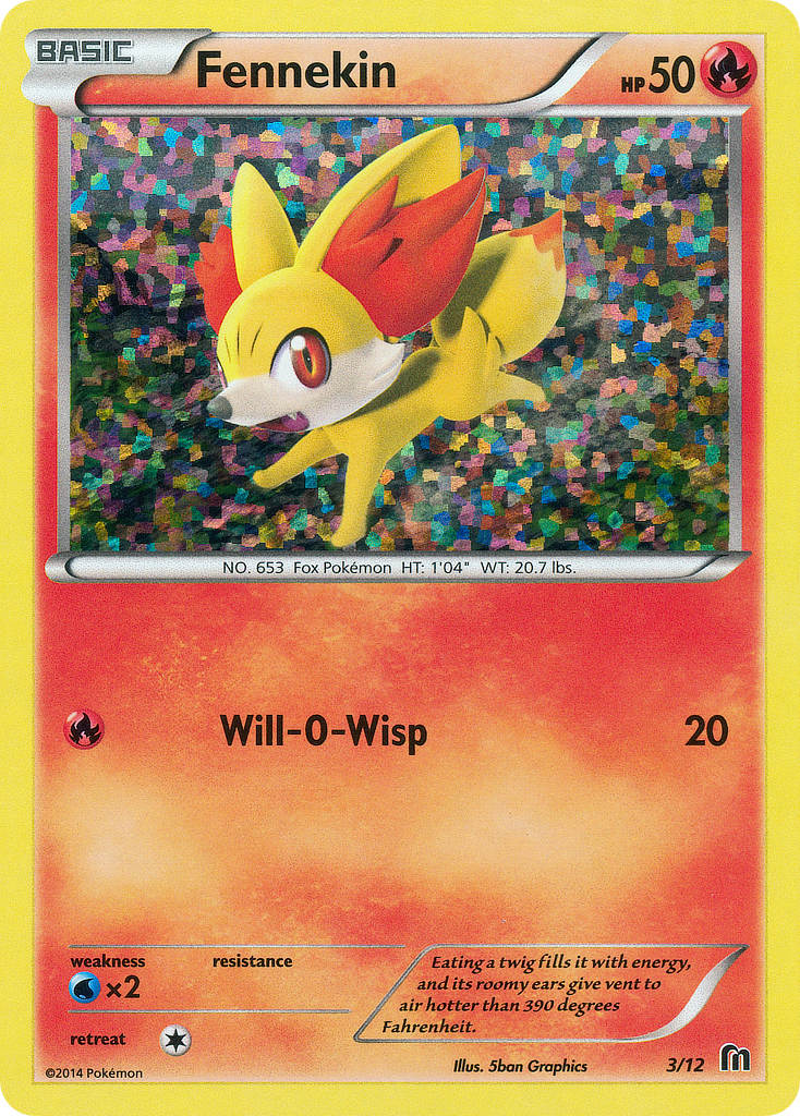 Fennekin (3/12) [McDonald's Promos: 2014 Collection] | Dragon's Lair Comics and Fantasy Houston TX