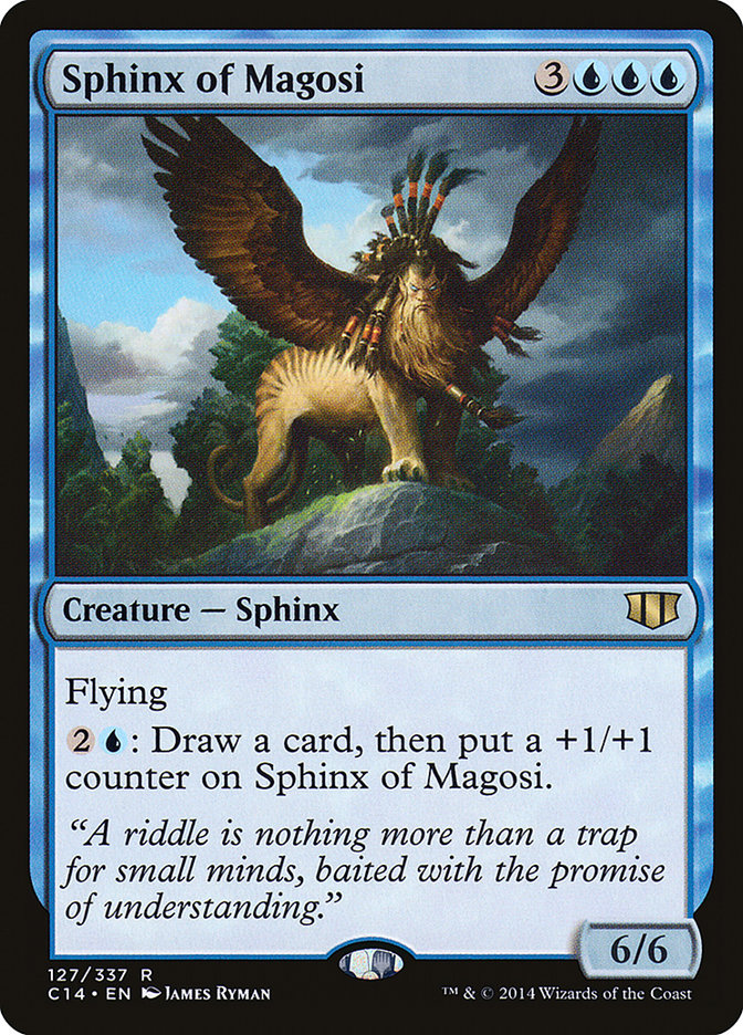 Sphinx of Magosi [Commander 2014] | Dragon's Lair Comics and Fantasy Houston TX