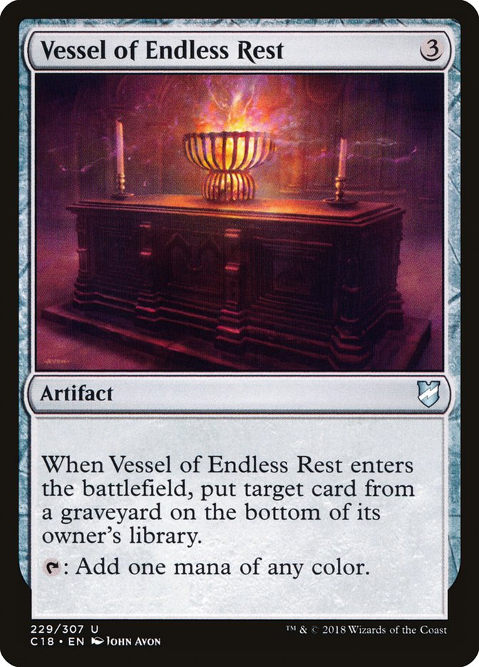 Vessel of Endless Rest [Commander 2018] | Dragon's Lair Comics and Fantasy Houston TX