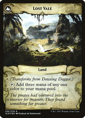 Dowsing Dagger // Lost Vale [Ixalan Prerelease Promos] | Dragon's Lair Comics and Fantasy Houston TX