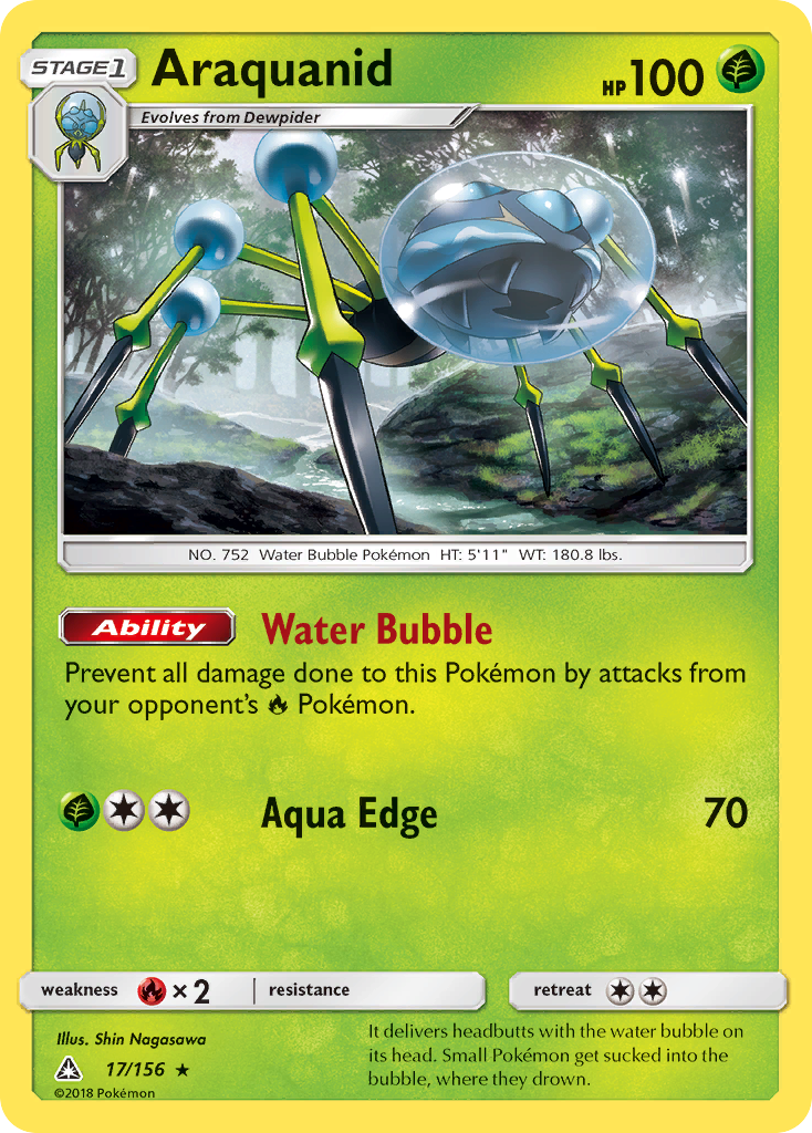 Araquanid (17/156) [Sun & Moon: Ultra Prism] | Dragon's Lair Comics and Fantasy Houston TX