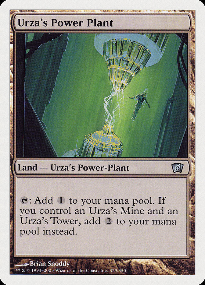 Urza's Power Plant [Eighth Edition] | Dragon's Lair Comics and Fantasy Houston TX