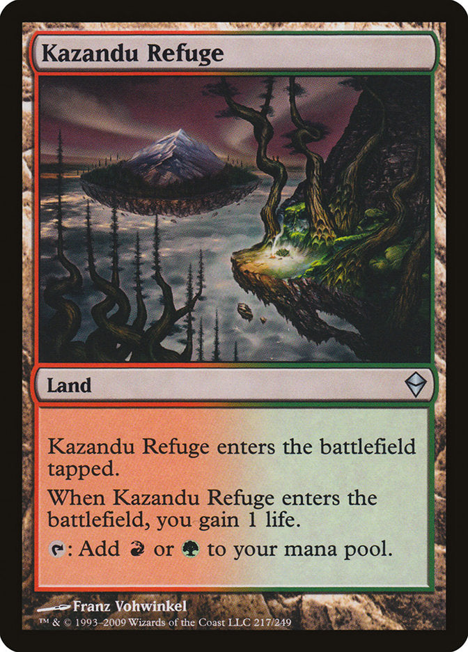 Kazandu Refuge [Zendikar] | Dragon's Lair Comics and Fantasy Houston TX