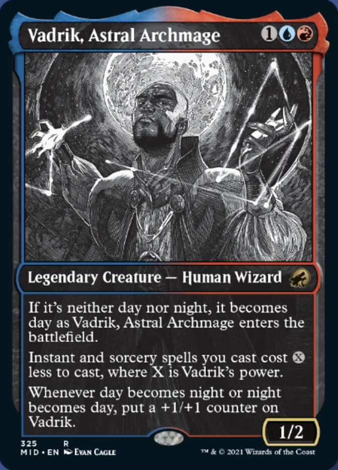 Vadrik, Astral Archmage (Showcase Eternal Night) [Innistrad: Midnight Hunt] | Dragon's Lair Comics and Fantasy Houston TX