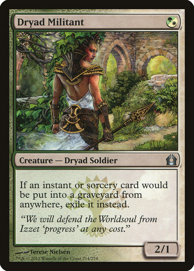 Dryad Militant [Return to Ravnica] | Dragon's Lair Comics and Fantasy Houston TX