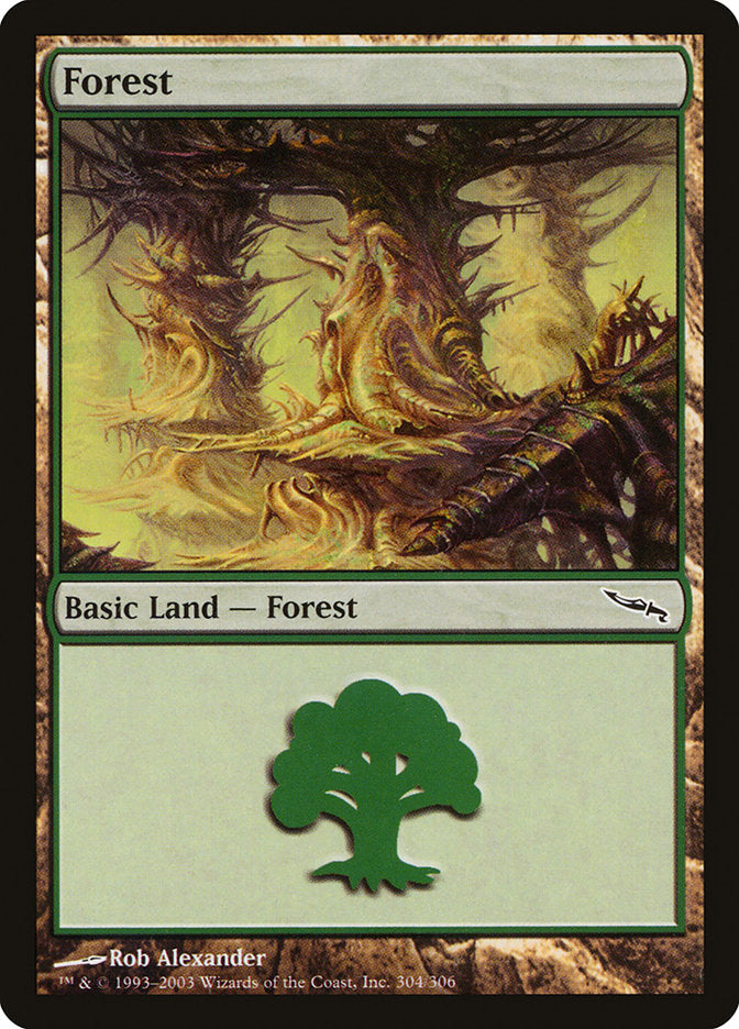 Forest (304) [Mirrodin] | Dragon's Lair Comics and Fantasy Houston TX