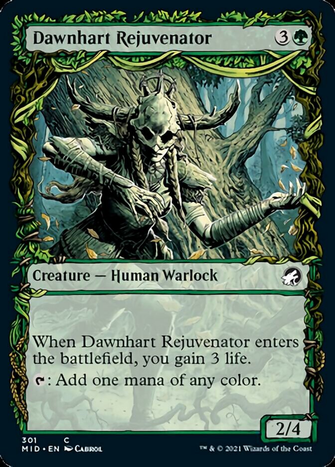 Dawnhart Rejuvenator (Showcase Equinox) [Innistrad: Midnight Hunt] | Dragon's Lair Comics and Fantasy Houston TX