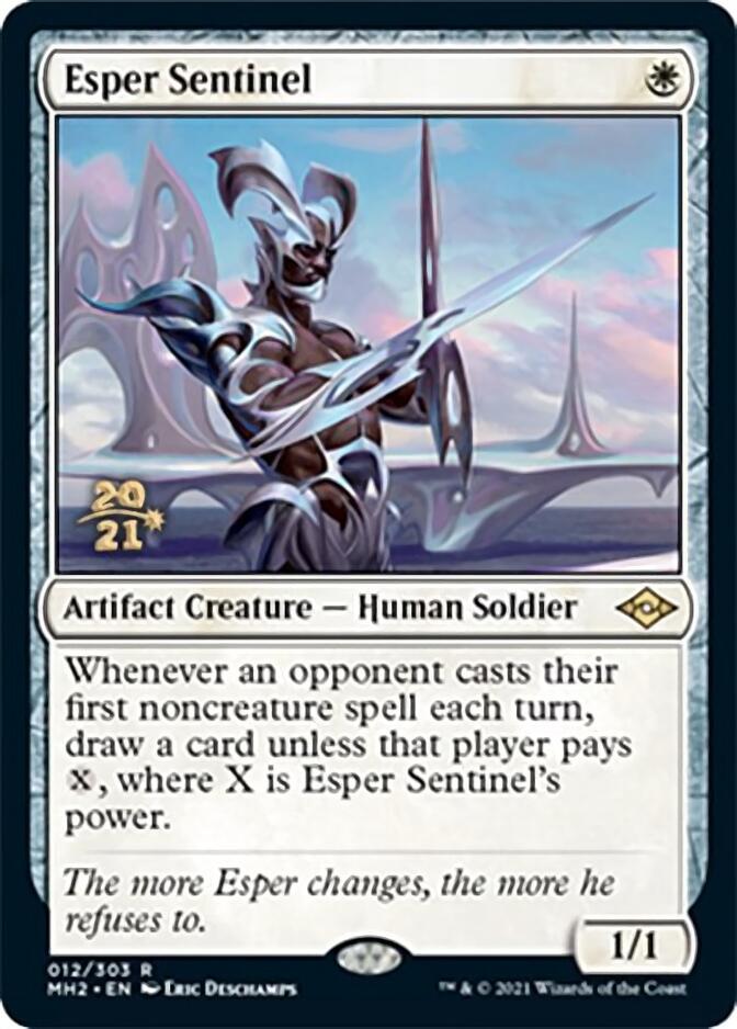 Esper Sentinel [Modern Horizons 2 Prerelease Promos] | Dragon's Lair Comics and Fantasy Houston TX