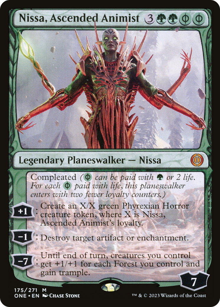 Nissa, Ascended Animist [Phyrexia: All Will Be One] | Dragon's Lair Comics and Fantasy Houston TX