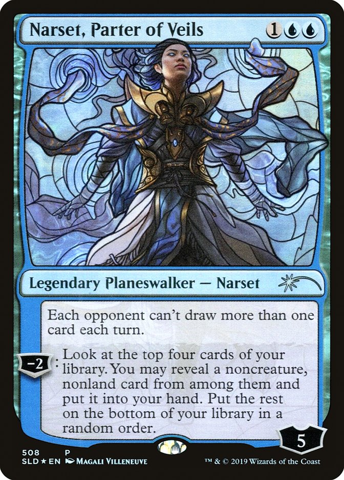 Narset, Parter of Veils (Stained Glass) [Secret Lair Drop Promos] | Dragon's Lair Comics and Fantasy Houston TX