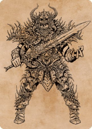 Sarevok, Deathbringer Art Card [Commander Legends: Battle for Baldur's Gate Art Series] | Dragon's Lair Comics and Fantasy Houston TX