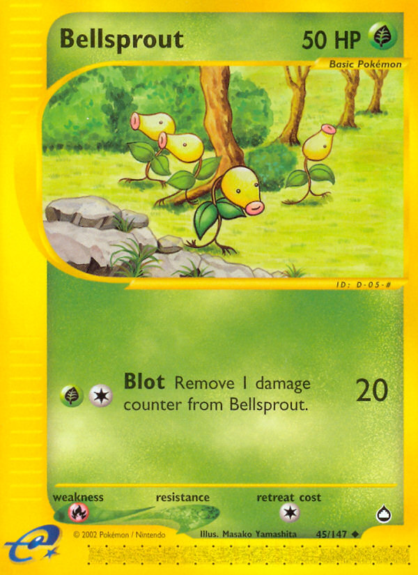 Bellsprout (45/147) [Aquapolis] | Dragon's Lair Comics and Fantasy Houston TX