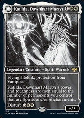 Katilda, Dawnhart Martyr // Katilda's Rising Dawn (Showcase Eternal Night) [Innistrad: Crimson Vow] | Dragon's Lair Comics and Fantasy Houston TX