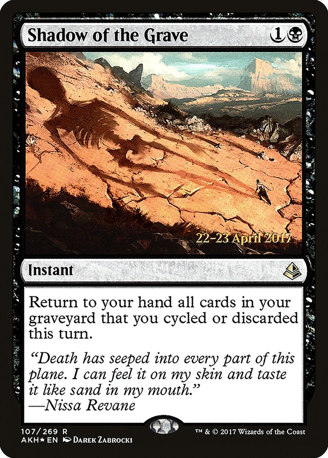 Shadow of the Grave [Amonkhet Prerelease Promos] | Dragon's Lair Comics and Fantasy Houston TX