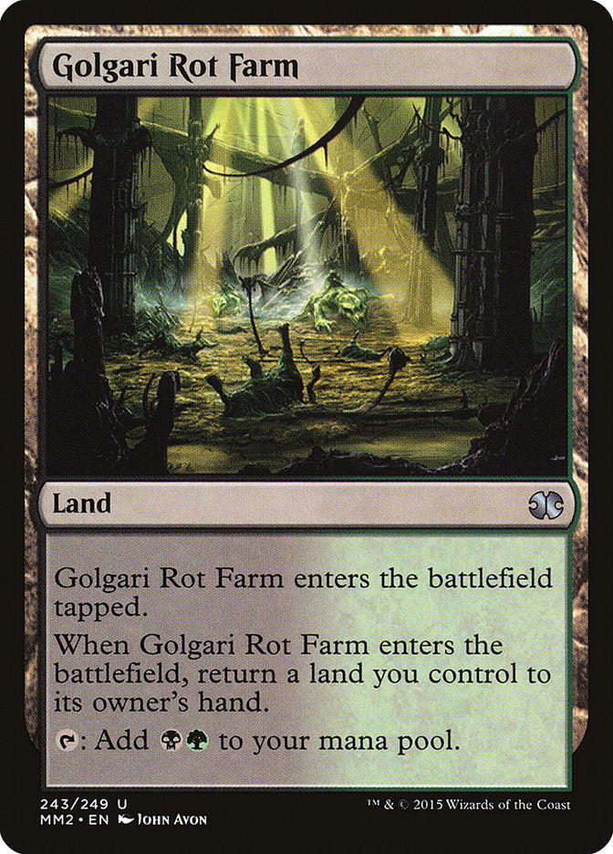 Golgari Rot Farm [Modern Masters 2015] | Dragon's Lair Comics and Fantasy Houston TX