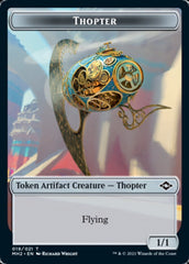 Clue (14) // Thopter Double-Sided Token [Modern Horizons 2 Tokens] | Dragon's Lair Comics and Fantasy Houston TX