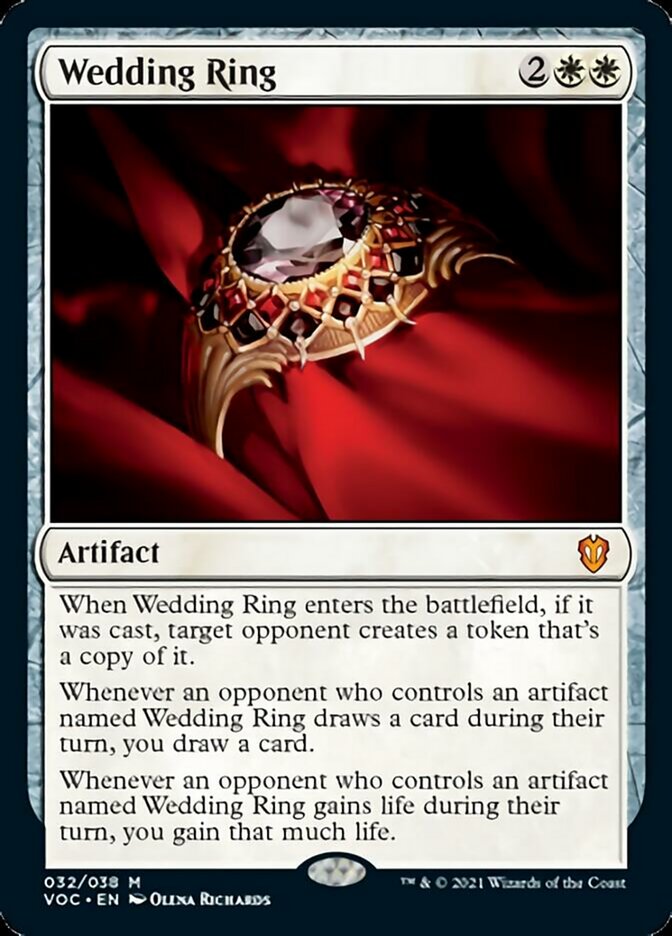 Wedding Ring [Innistrad: Crimson Vow Commander] | Dragon's Lair Comics and Fantasy Houston TX