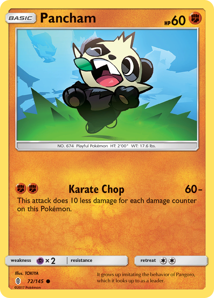 Pancham (72/145) [Sun & Moon: Guardians Rising] | Dragon's Lair Comics and Fantasy Houston TX