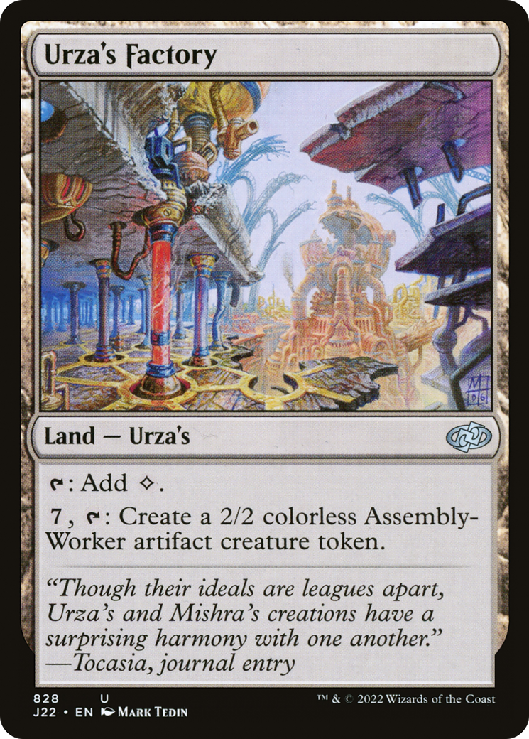 Urza's Factory [Jumpstart 2022] | Dragon's Lair Comics and Fantasy Houston TX