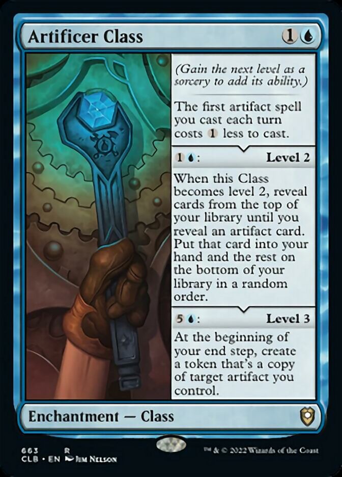 Artificer Class [Commander Legends: Battle for Baldur's Gate] | Dragon's Lair Comics and Fantasy Houston TX