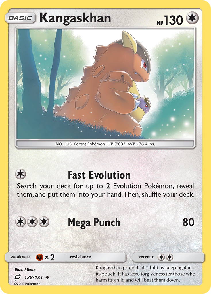 Kangaskhan (128/181) [Sun & Moon: Team Up] | Dragon's Lair Comics and Fantasy Houston TX