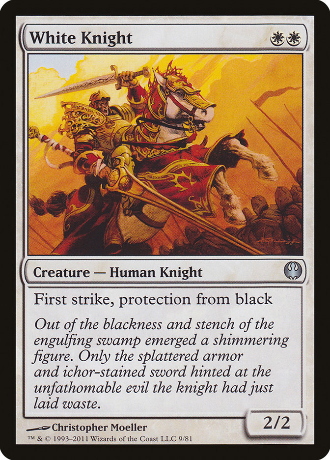 White Knight [Duel Decks: Knights vs. Dragons] | Dragon's Lair Comics and Fantasy Houston TX