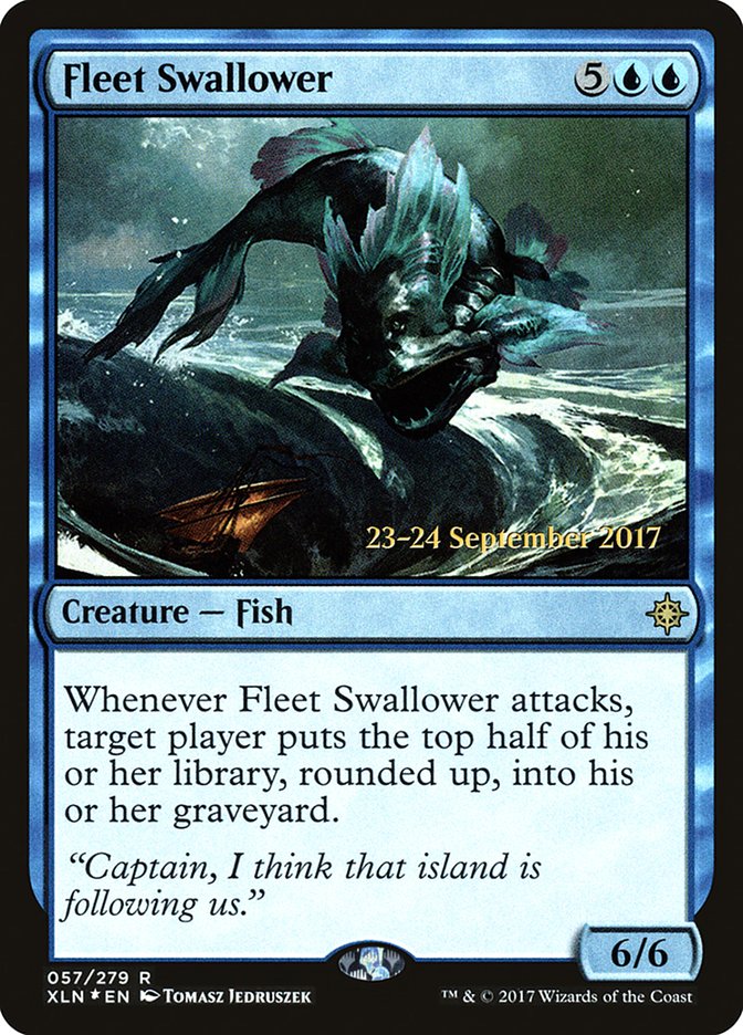 Fleet Swallower [Ixalan Prerelease Promos] | Dragon's Lair Comics and Fantasy Houston TX