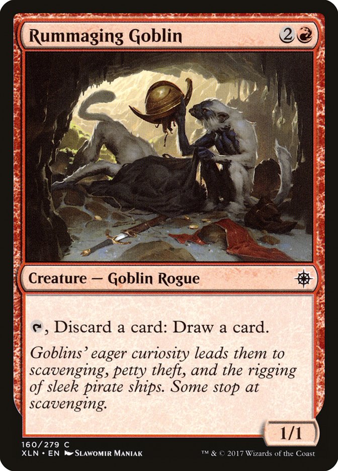 Rummaging Goblin [Ixalan] | Dragon's Lair Comics and Fantasy Houston TX