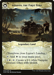 Legion's Landing // Adanto, the First Fort [Ixalan Prerelease Promos] | Dragon's Lair Comics and Fantasy Houston TX