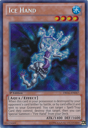 Ice Hand [DRLG-EN047] Secret Rare | Dragon's Lair Comics and Fantasy Houston TX