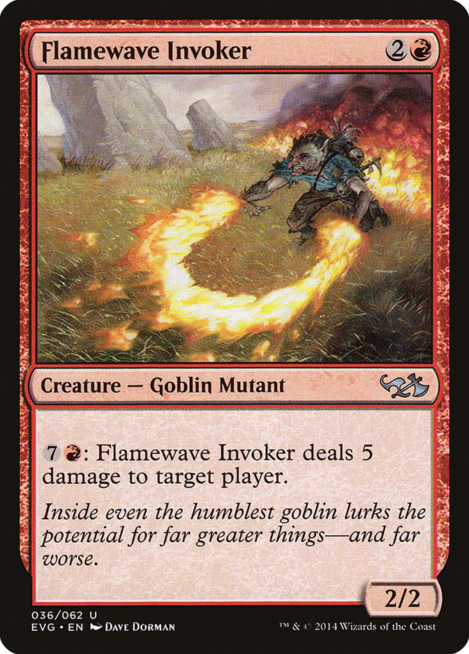 Flamewave Invoker (Elves vs. Goblins) [Duel Decks Anthology] | Dragon's Lair Comics and Fantasy Houston TX