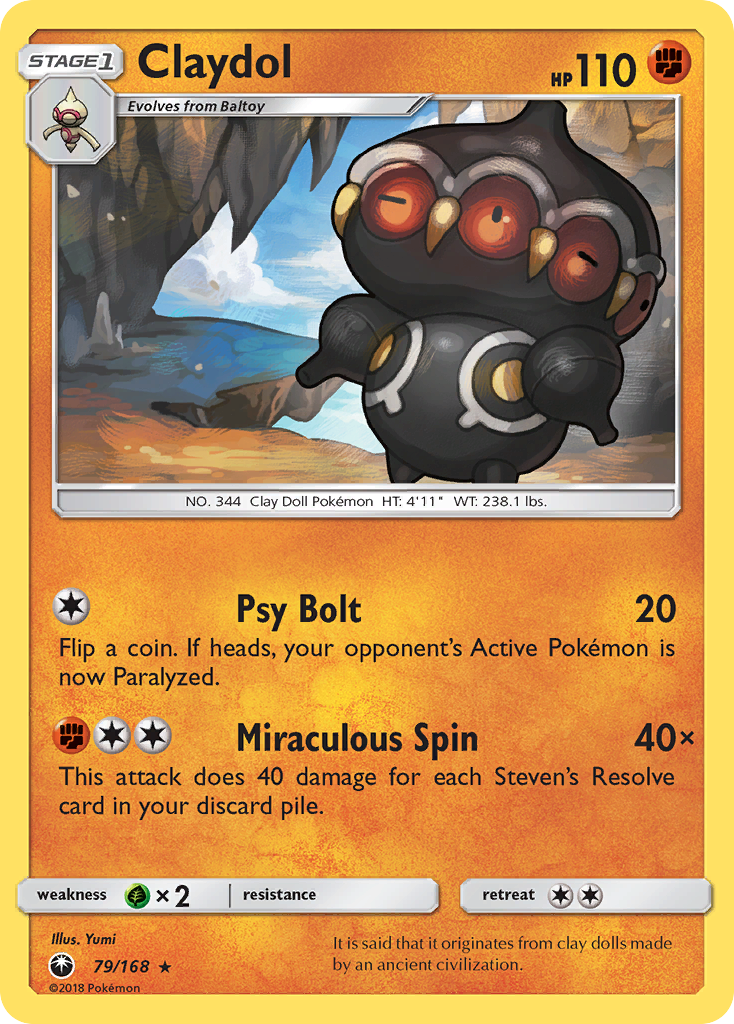 Claydol (79/168) [Sun & Moon: Celestial Storm] | Dragon's Lair Comics and Fantasy Houston TX