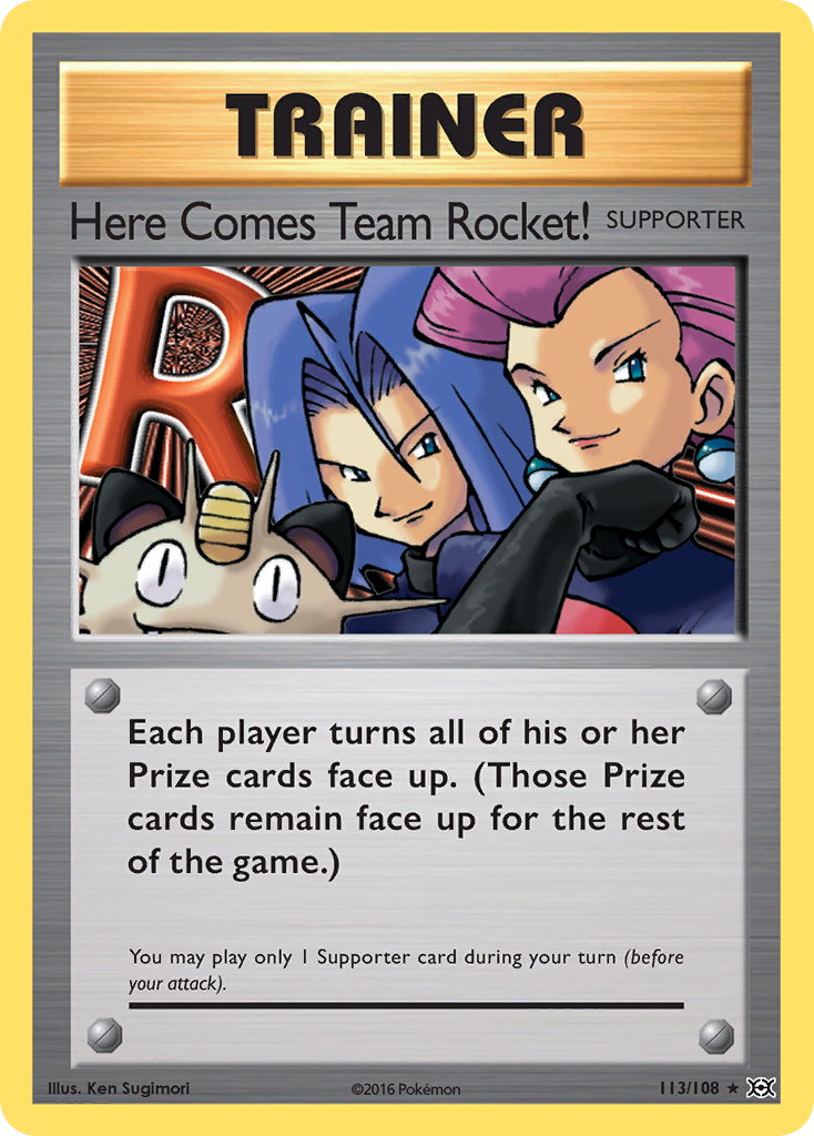 Here Comes Team Rocket! (113/108) [XY: Evolutions] | Dragon's Lair Comics and Fantasy Houston TX