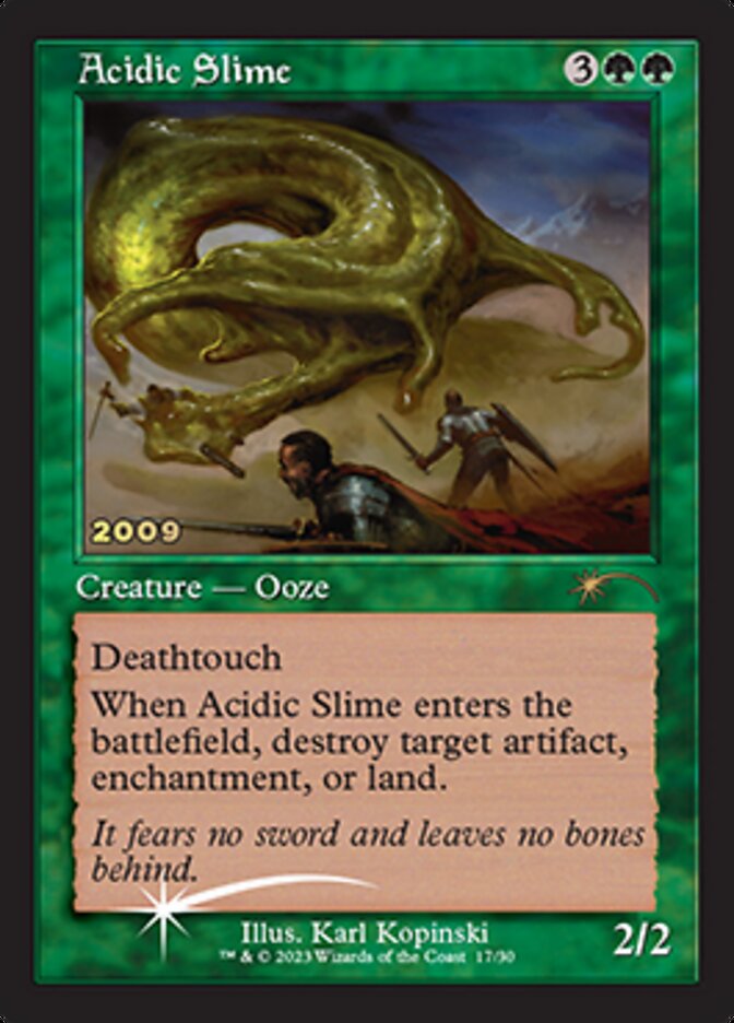 Acidic Slime [30th Anniversary Promos] | Dragon's Lair Comics and Fantasy Houston TX