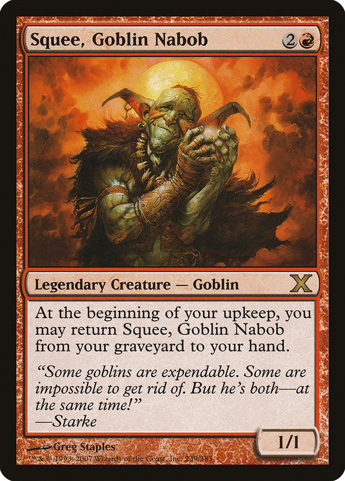 Squee, Goblin Nabob [Tenth Edition] | Dragon's Lair Comics and Fantasy Houston TX