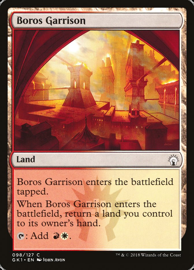 Boros Garrison [Guilds of Ravnica Guild Kit] | Dragon's Lair Comics and Fantasy Houston TX