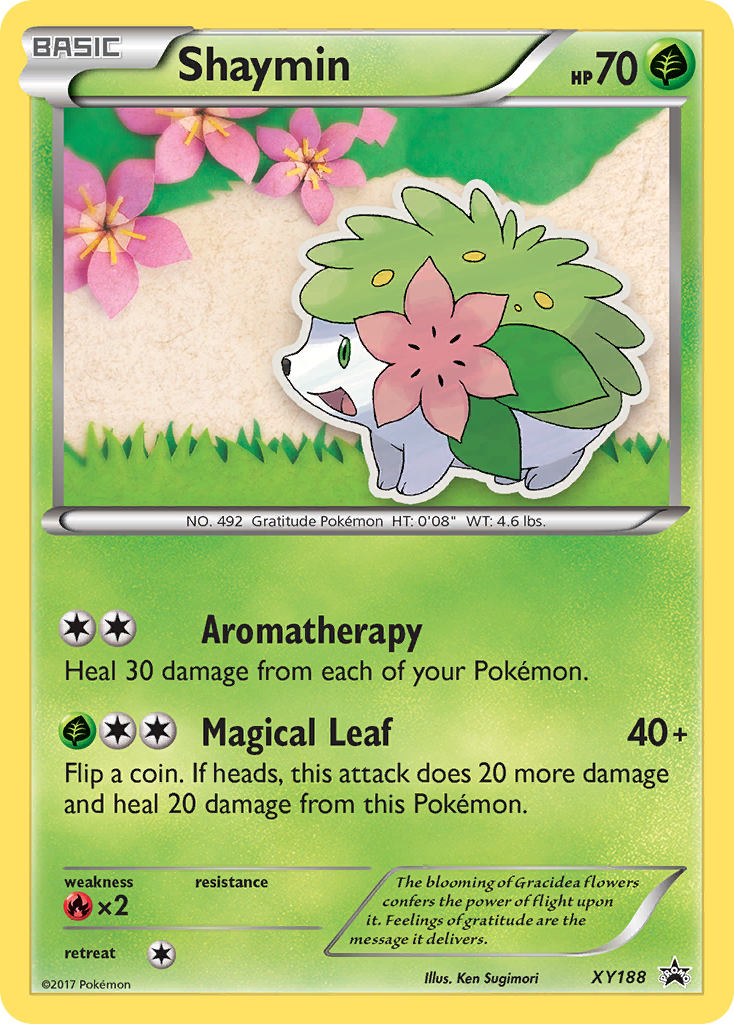 Shaymin (XY188) [XY: Black Star Promos] | Dragon's Lair Comics and Fantasy Houston TX